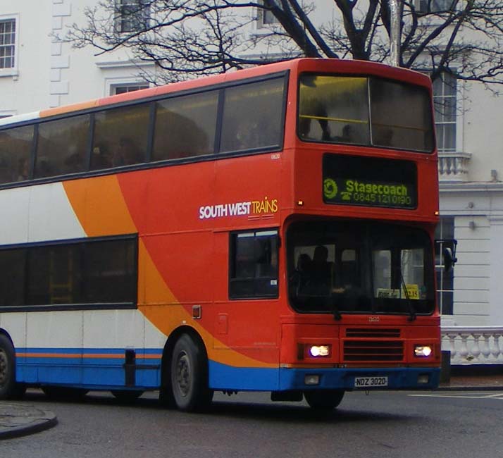 South West Trains Volvo B10M Alexander PS 20607